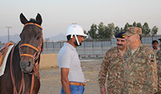 COMD 11 CORPS LT GEN NAZIR AHMED BUTT Visit