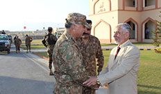 COMD 11 CORPS LT GEN NAZIR AHMED BUTT Visit