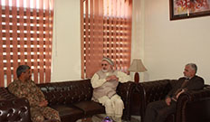 Dr Badshah Jan Wazir Visit to CCW (8th Nov 2019)