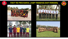 VISIT TO PMA KAKUL (145th PASSING-OUT PARADE)