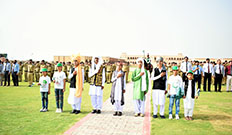 Independence Day Flag Hoisting Ceremony at Cadet College Wana